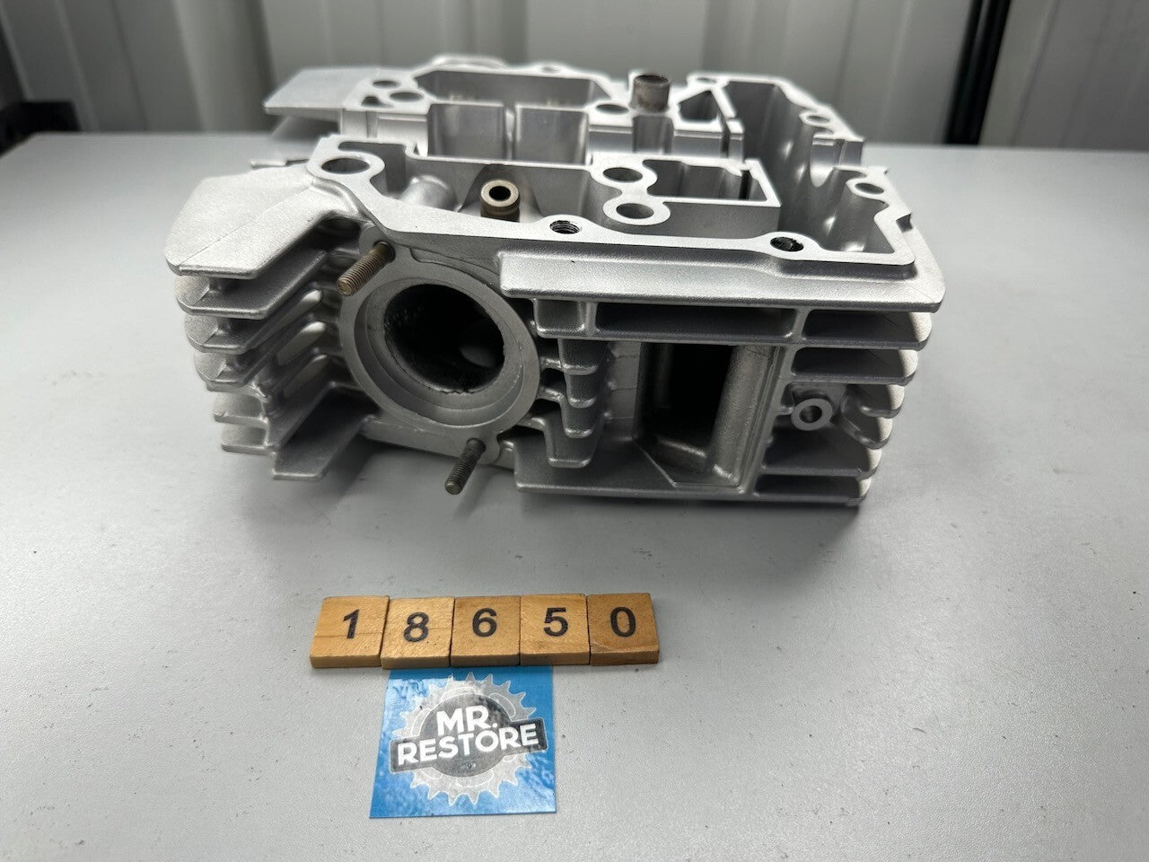 Honda XLV750R Cylinder Head MG7 2 - Vapour Blasted