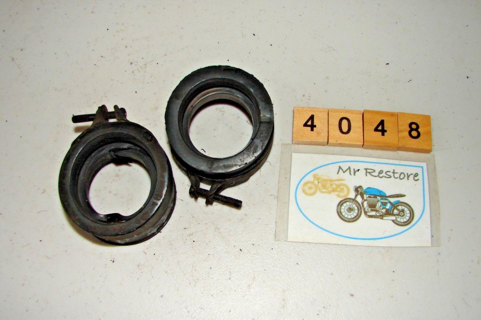 Kawasaki LTD450 Inlet Manifold carb holder - pair