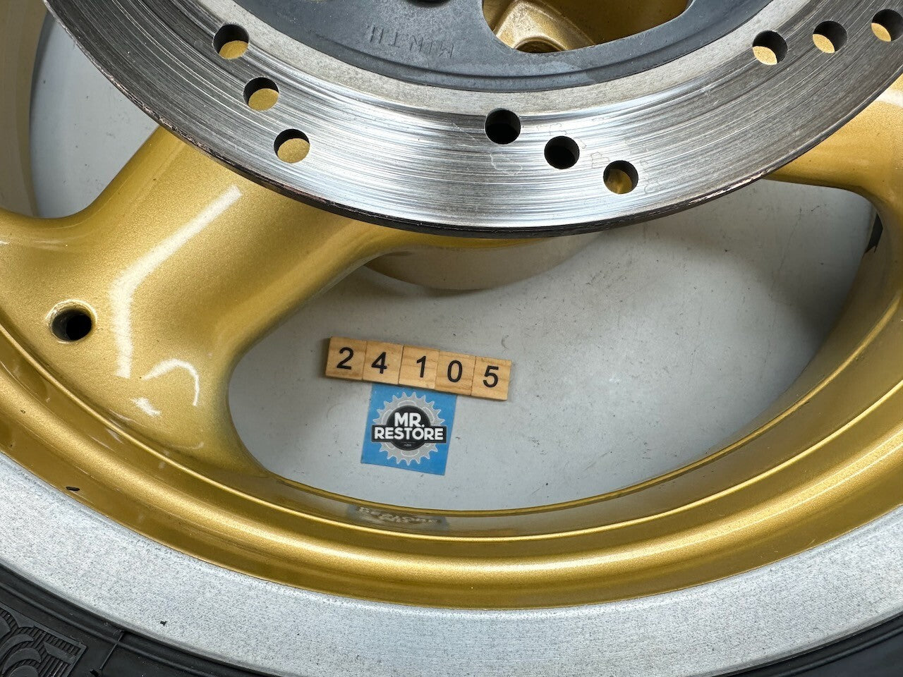 Triumph Speed Triple T300 - 17 x 5.50 Rear Wheel in VGC