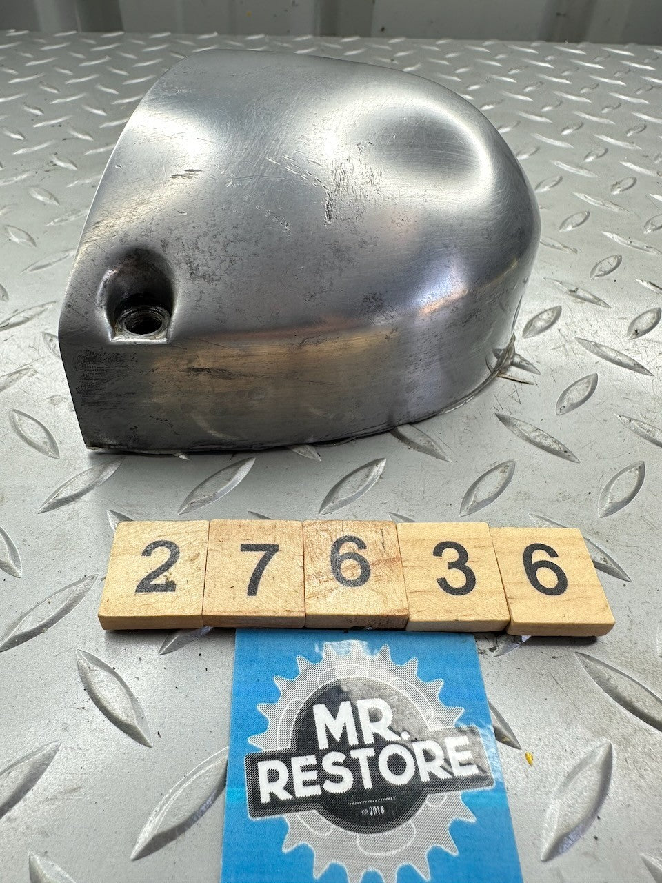 Yamaha TY250 A 1974 Oil Pump Cover 434-15416
