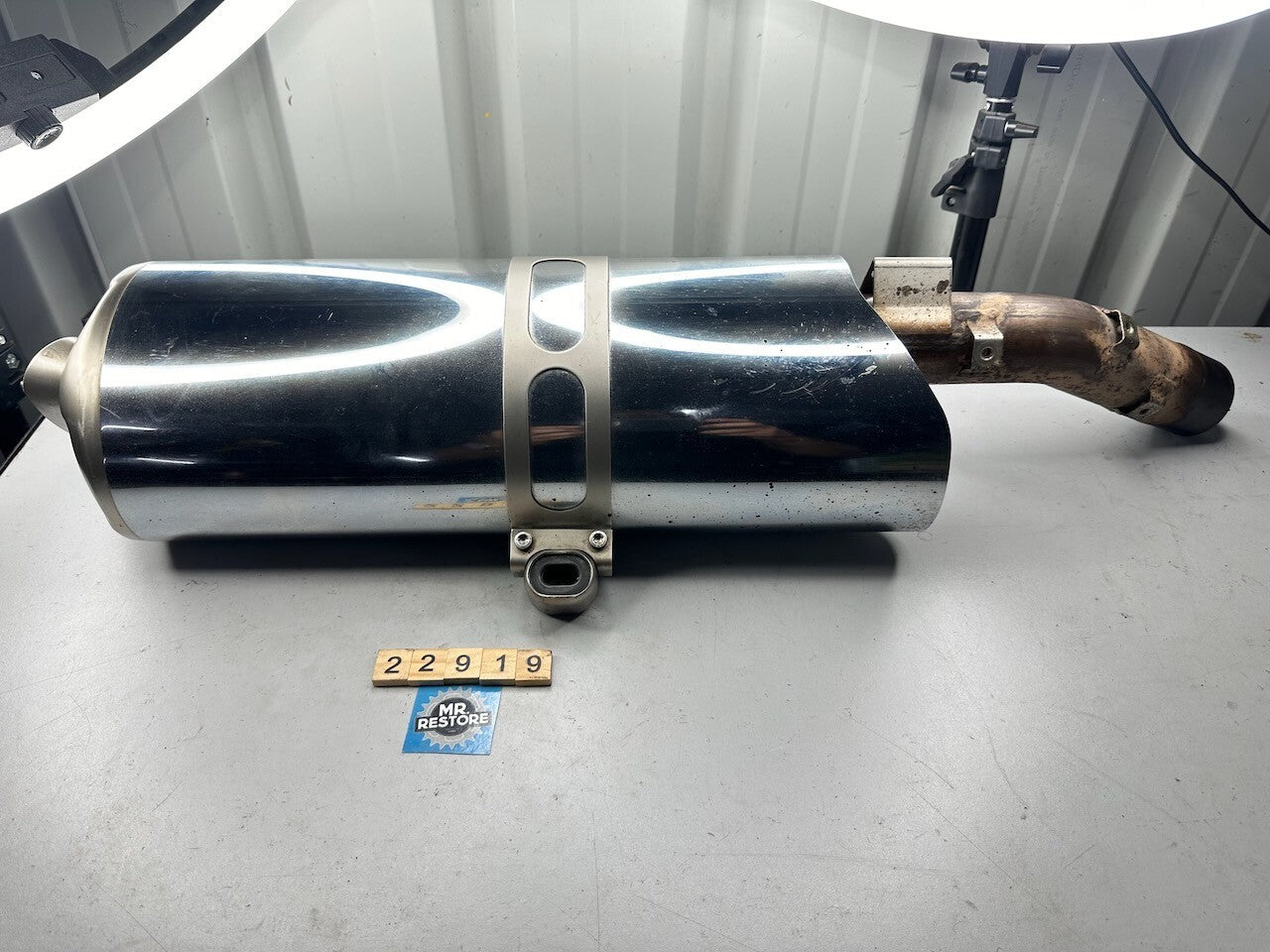 BMW R1200GS ADV '05-09' R1200GS '02-09' Rear Muffler Exhaust 18127694463