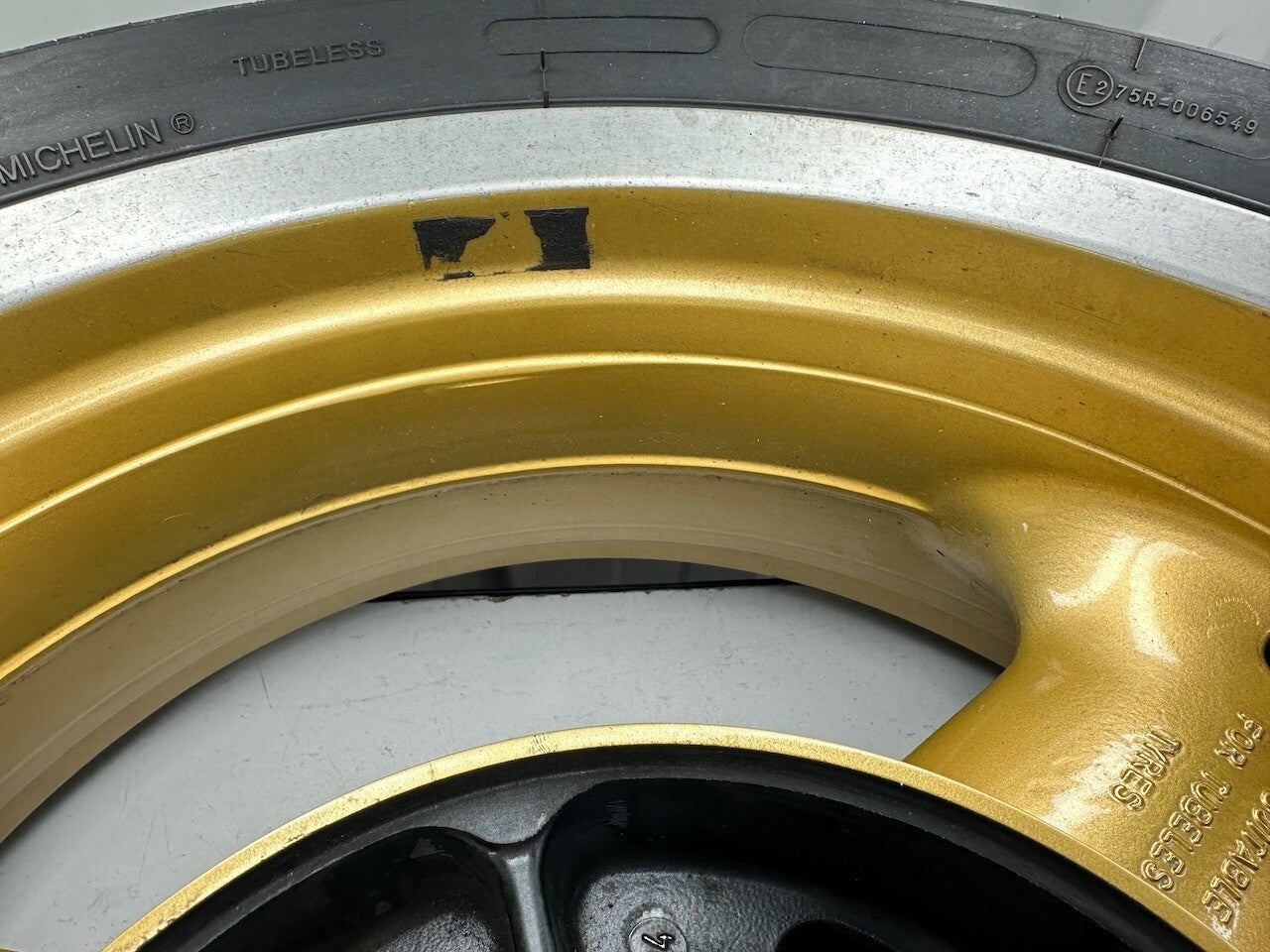 Triumph Speed Triple T300 - 17 x 5.50 Rear Wheel in VGC
