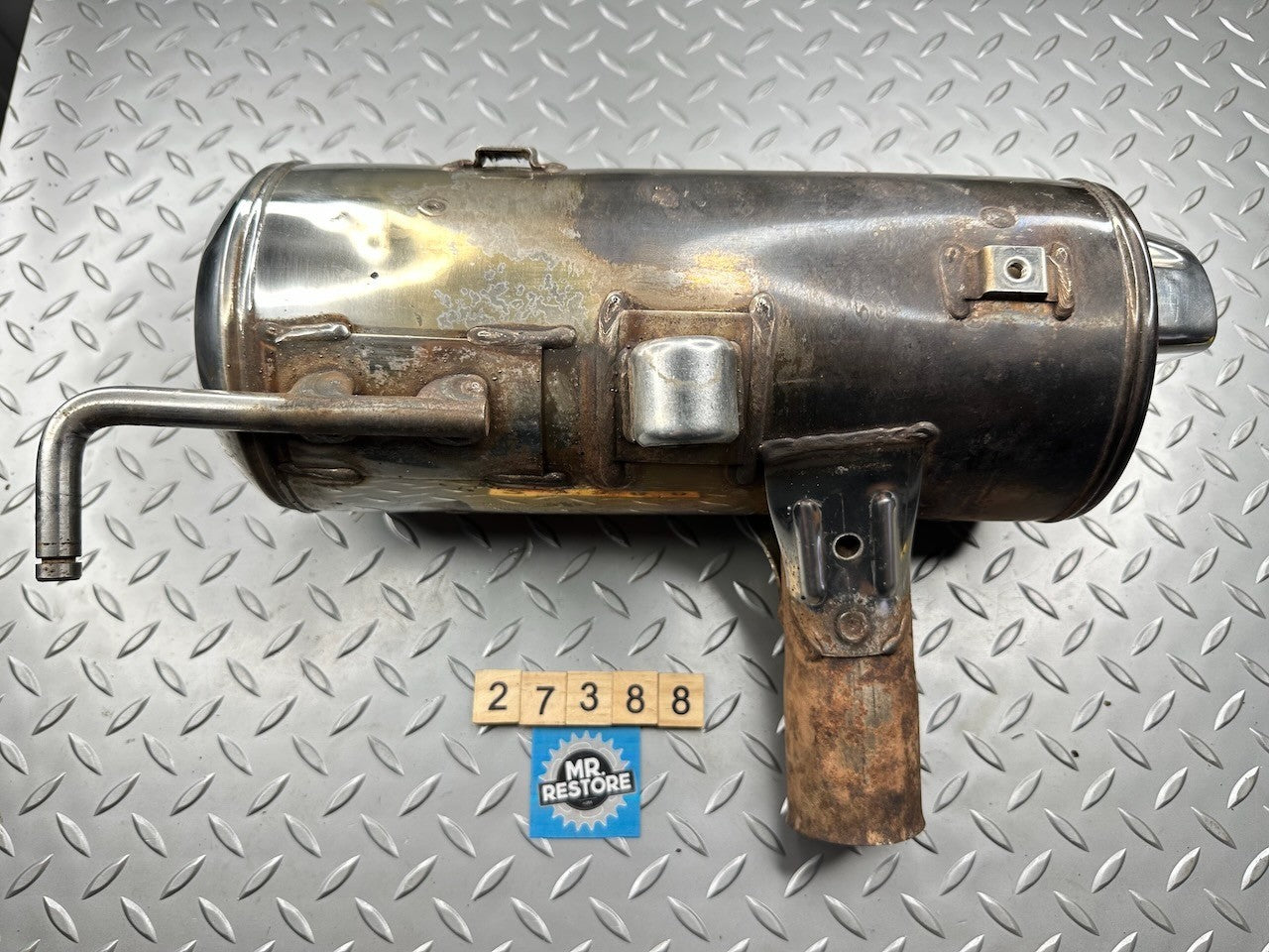 BMW F650GS '99-03' Right Exhaust Muffler 18122345850