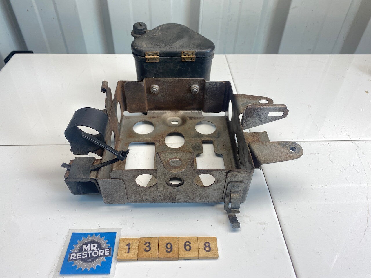 Honda CB250RS Battery Holder Box & Tool Compartment