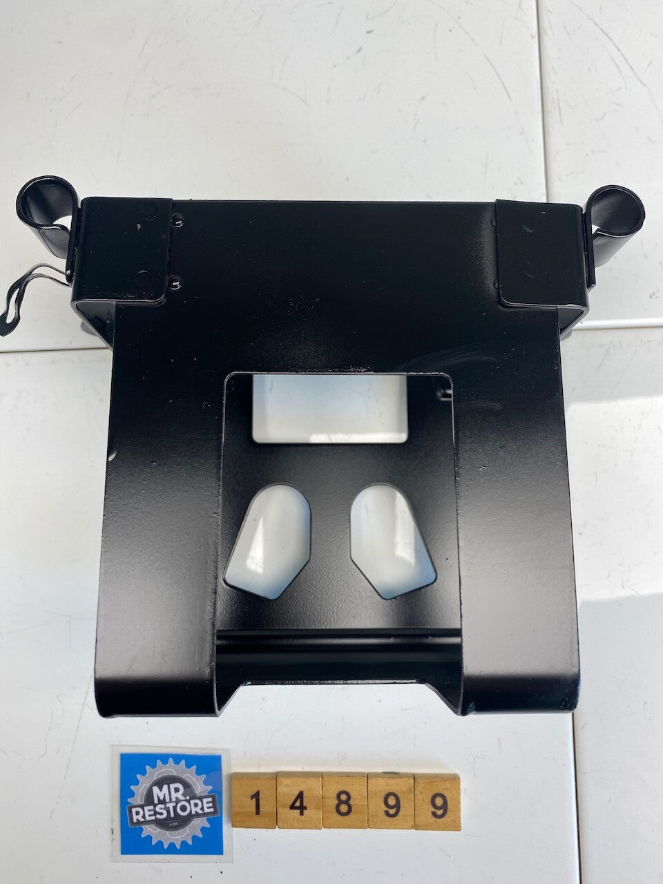 Suzuki GSX 750 Battery Box Holder Case - Early 80s - Re-painted