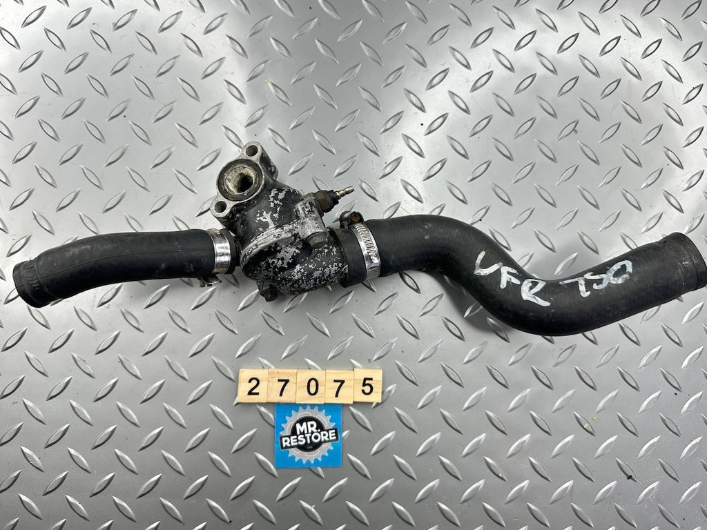 Honda VFR750 F Interceptor VFR700 - Thermostat Case Housing / Cover & Hoses