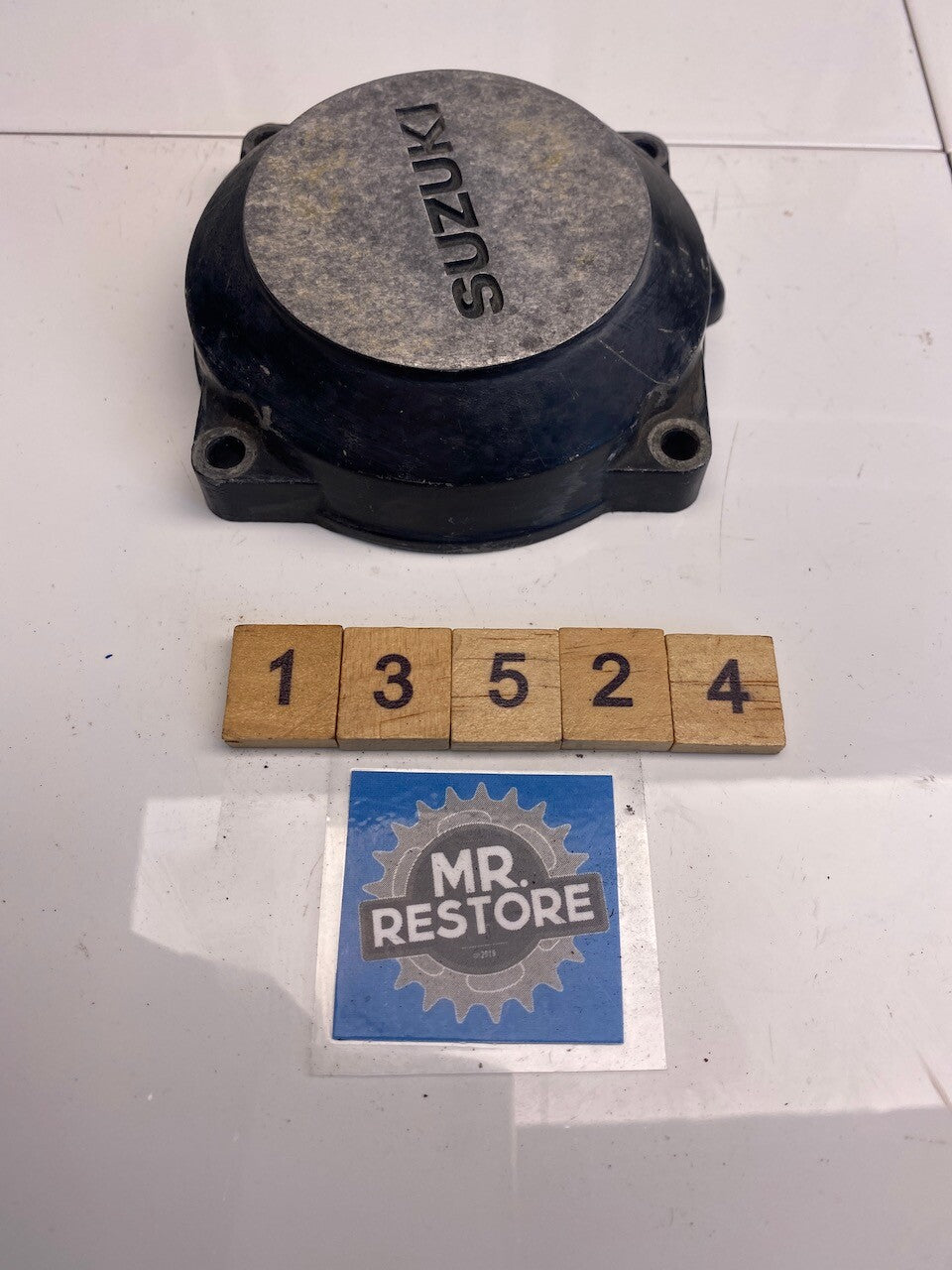 Suzuki GXS500 GSX550 Contact Breaker Cover 11381-43400