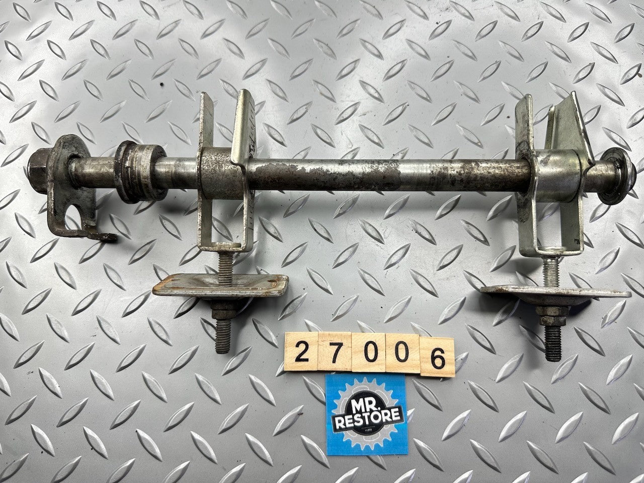 Honda CBF250 Rear Wheel Axle Spindle & Chain Pull Adjusters 42301-KPF-900