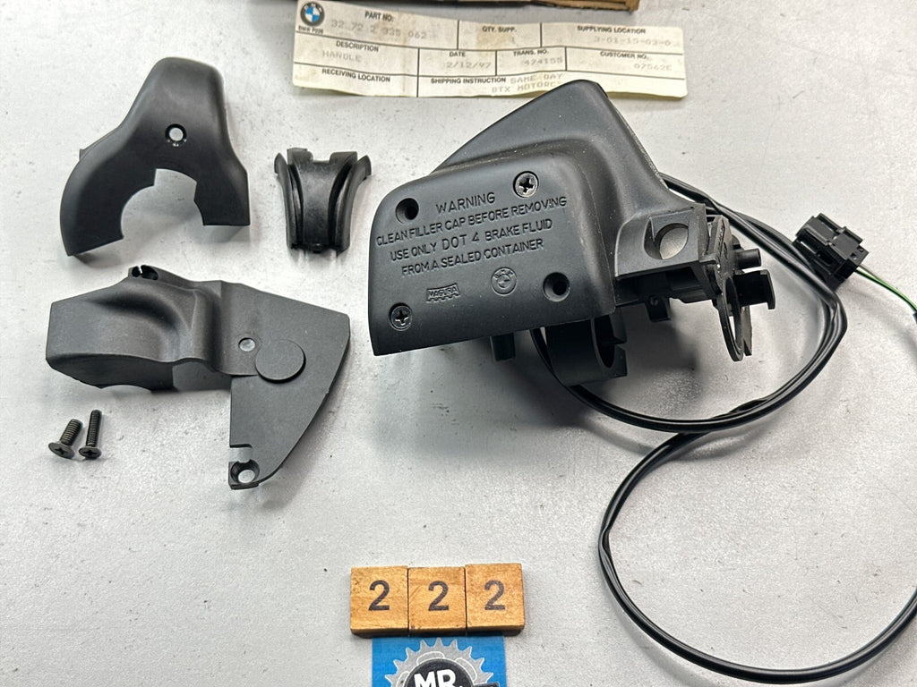 BMW K1200RS 1997-2001 Front Brake Master Cylinder Assy.