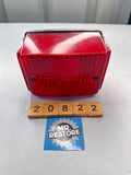 Kawasaki Z250 KZ250 Taillight Rear Light & Rubber Mount (tested) 23025-1033