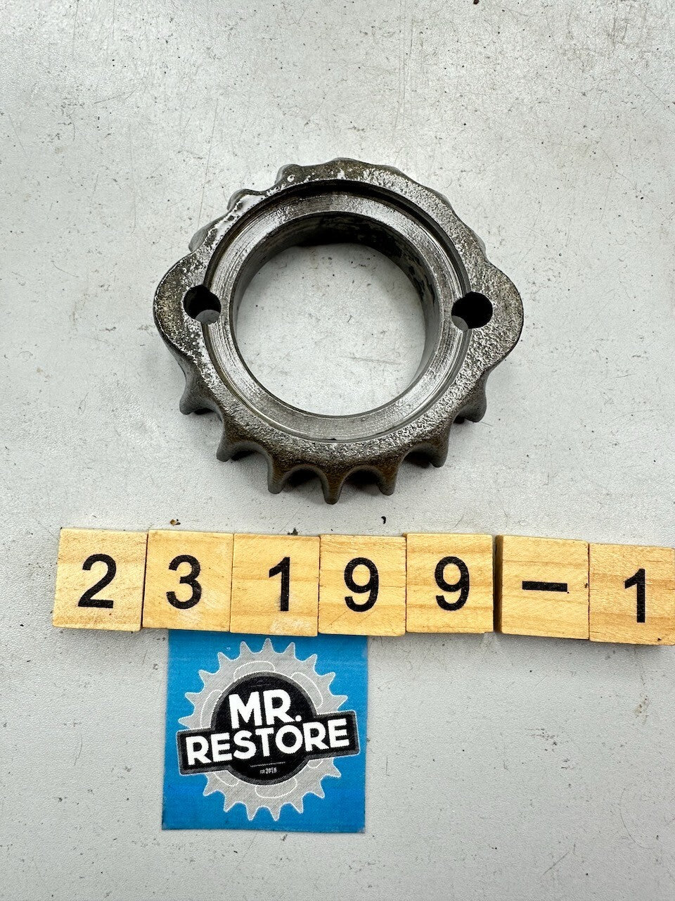 Honda CA175 CB175 CD175 CL175 OEM Exhaust Ring Nut Flange Joint Clamp 18231-236