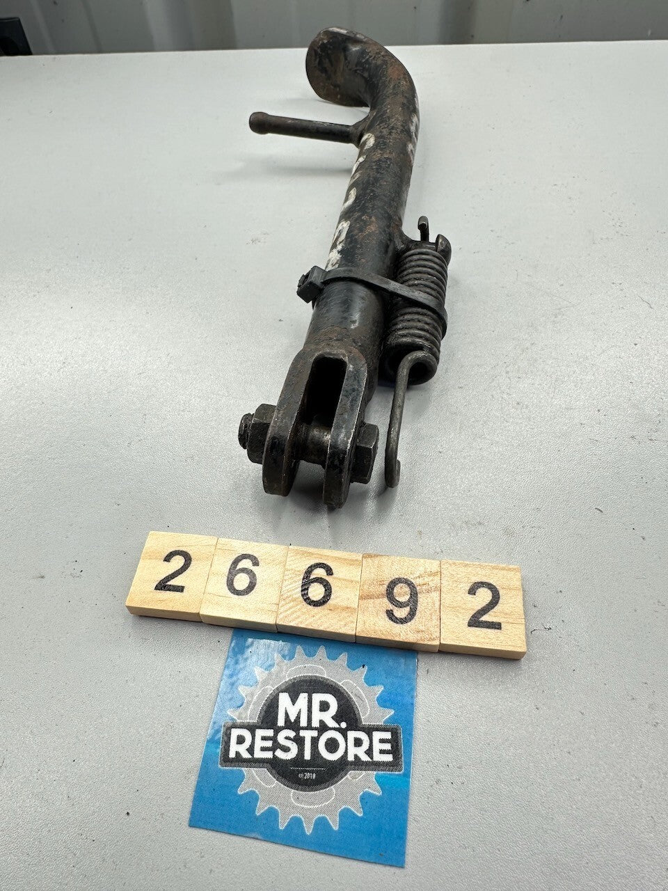 Suzuki GN250 Side Stand, Spring & Bolt