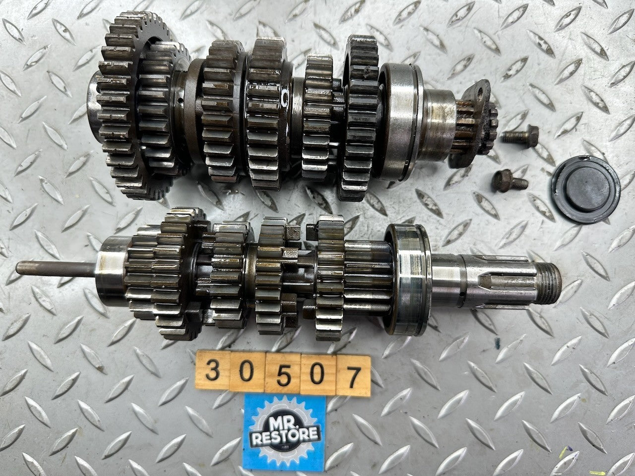 Kawasaki Z250A 1981 Transmission Shafts & All Gears
