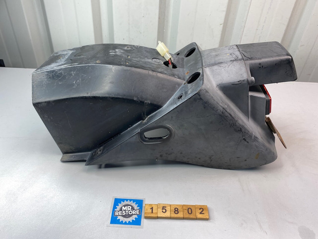 Kawasaki GPX250 Rear Under Fender Mudguard Reg Plate Holder & Light 35023-1227