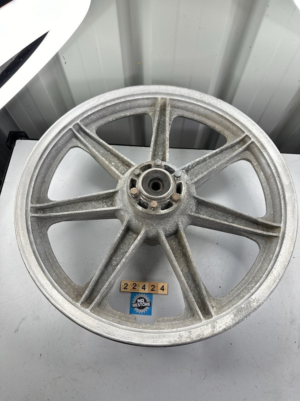 Yamaha 18 x 2.15 Vintage Rear Alloy Wheel (RD400 Daytona? XS ?)