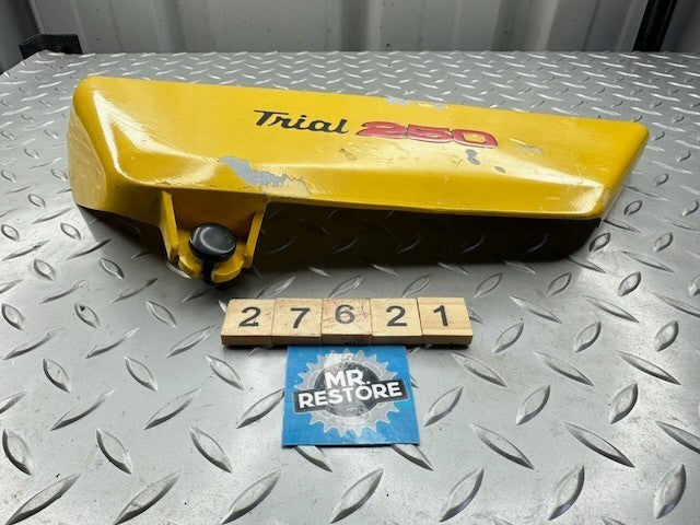 Yamaha TY250 A 1974 Left Side Cover OEM 434-21711-00-26