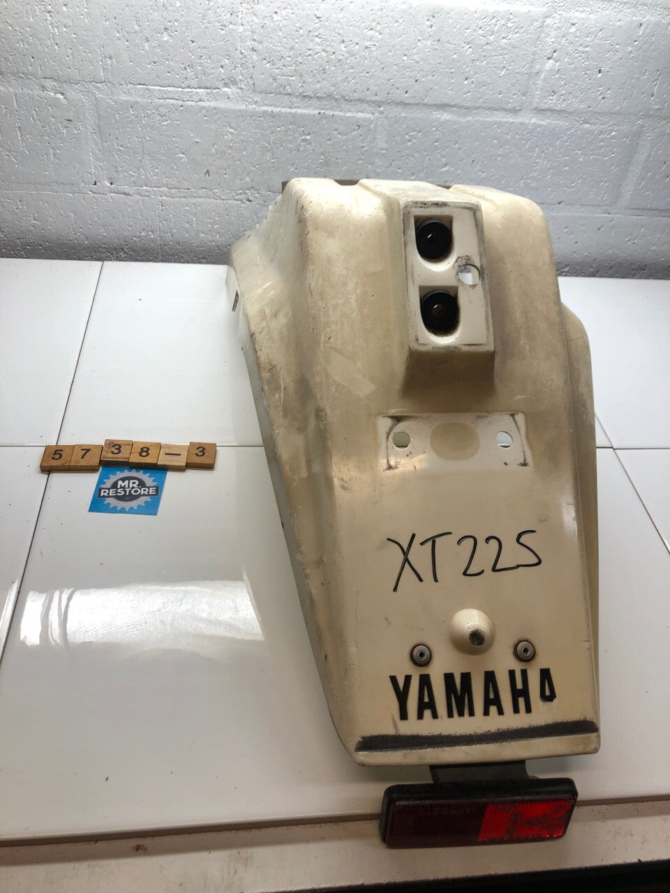 Yamaha TT225 Rear Fender Mudguard OEM