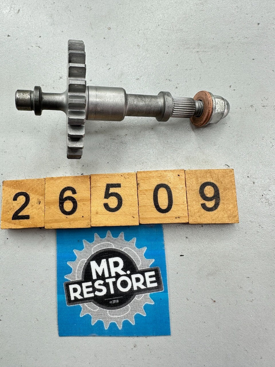 Honda CR125 '81-82' OEM Water Pump Shaft 19230-KA3  19230-KA3-000