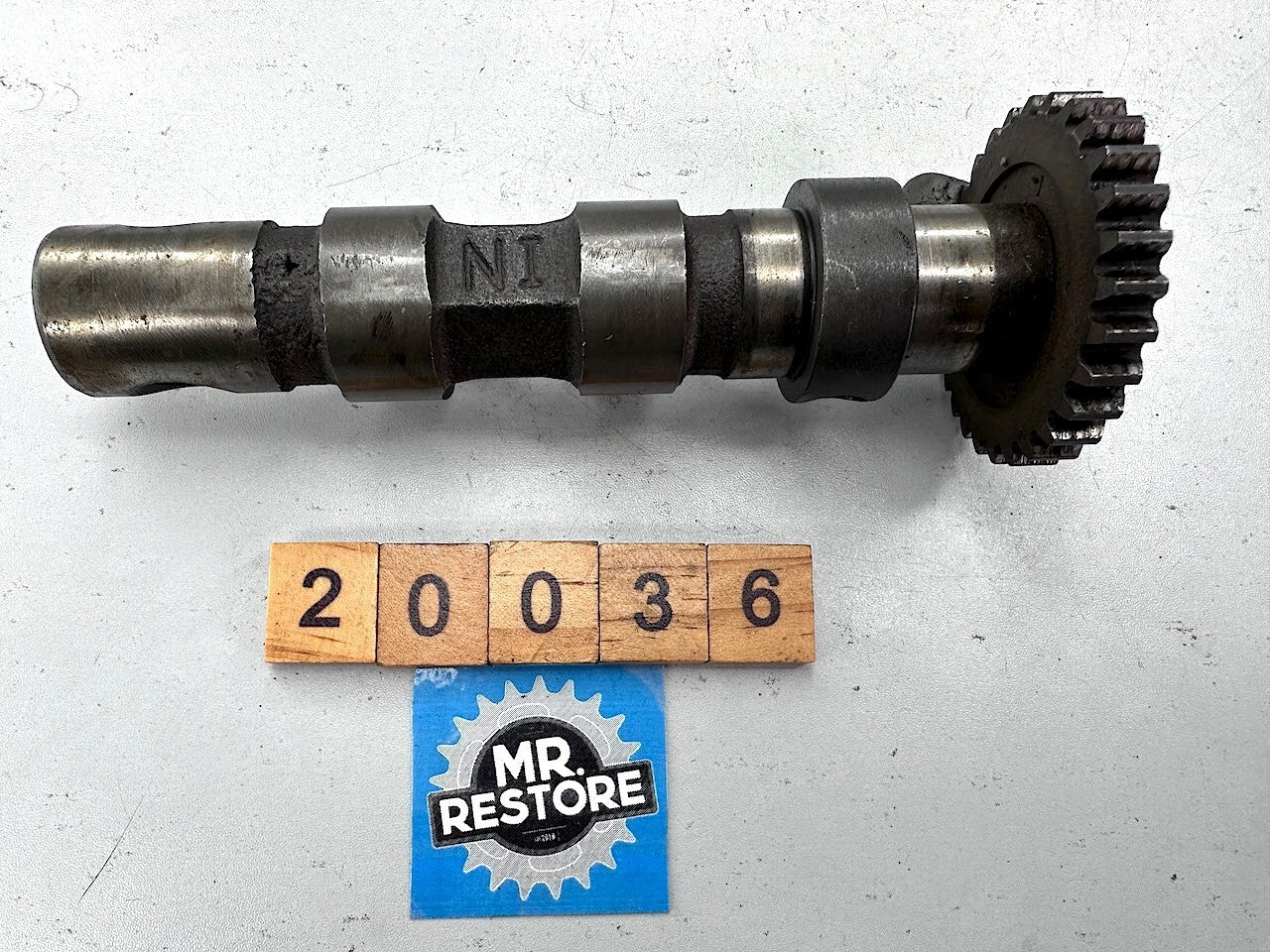 Yamaha XZ550 Vision Intake Camshaft #1 & Cam Chain Sprocket