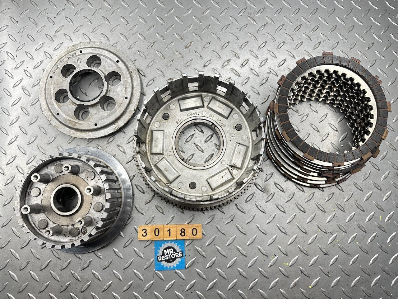 Kawasaki ZX1100 GPZ1100 ZZR1100 Full Clutch Assy