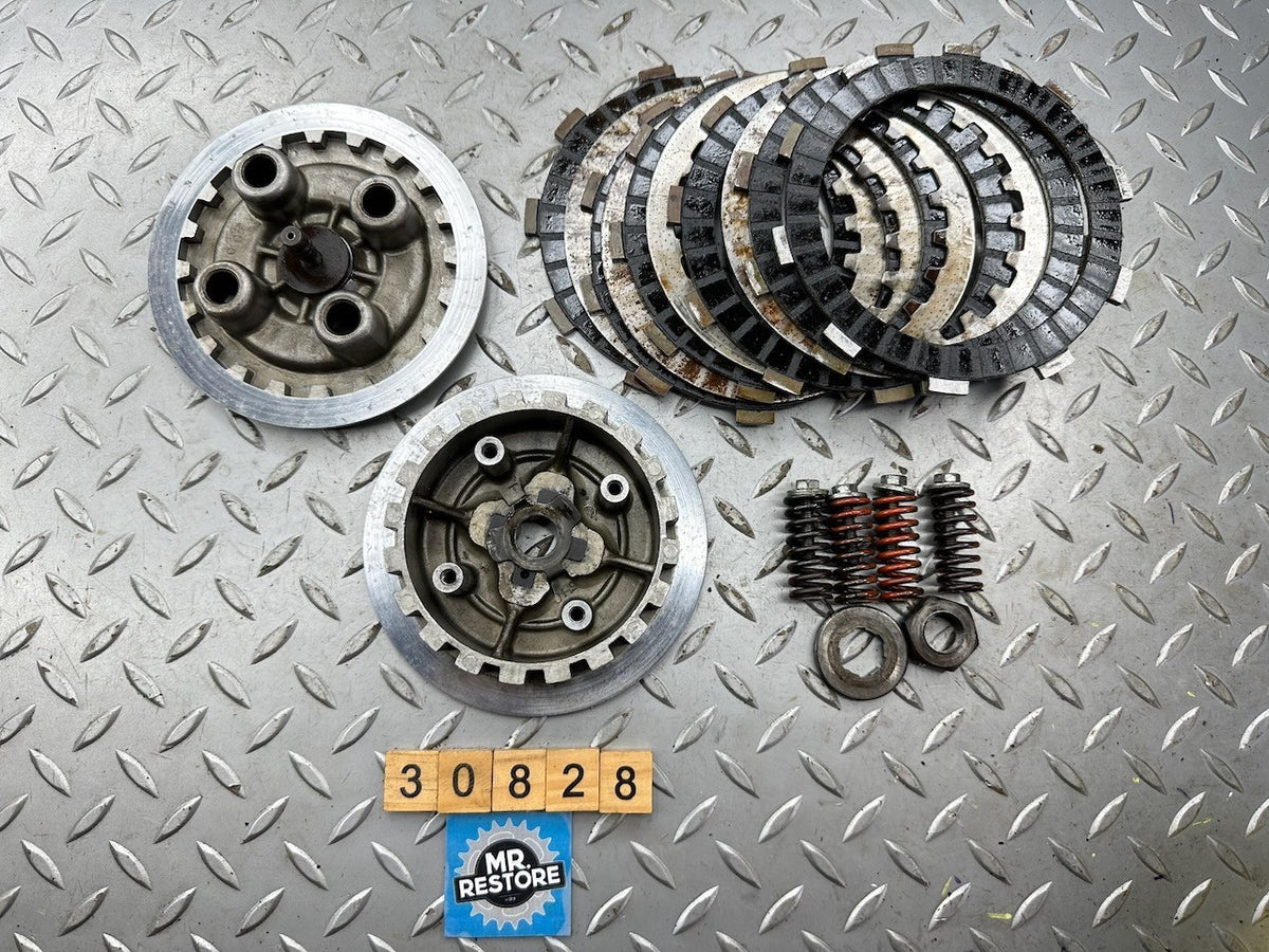 Yamaha SR185 81-82 SR125 87-89 XT125 81-83 Clutch Hub + Plates