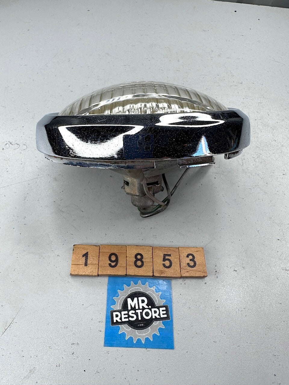 Yamaha V90 T 1982 Headlight & Chrome Rim With Original Imasen Lens