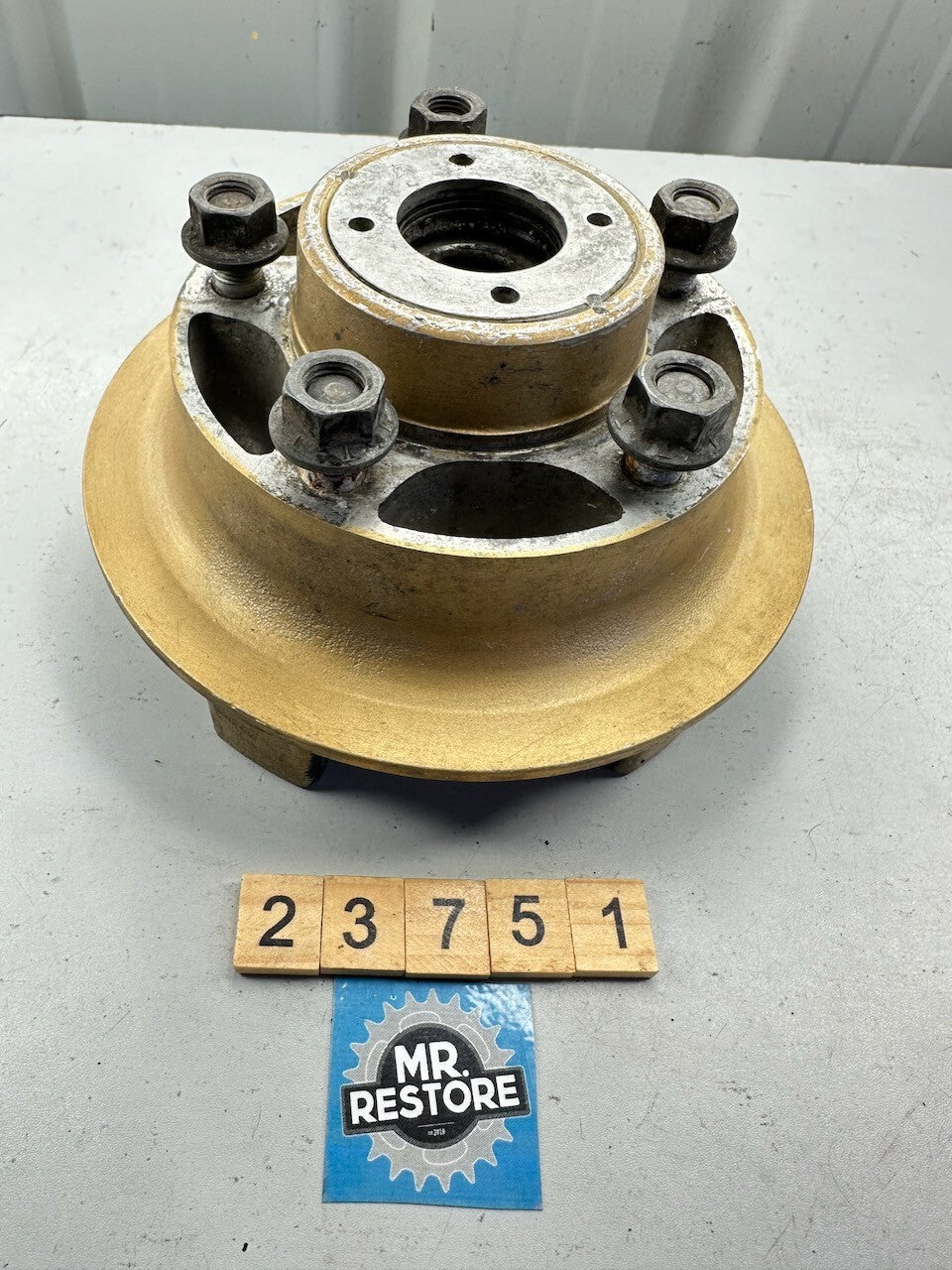 Honda CB900 Boldor CB750F CBX1000 Rear Wheel Hub Sprocket Carrier (OEM Gold)