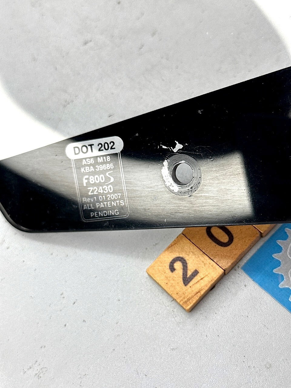 BMW F800S Ztechnik Windscreen