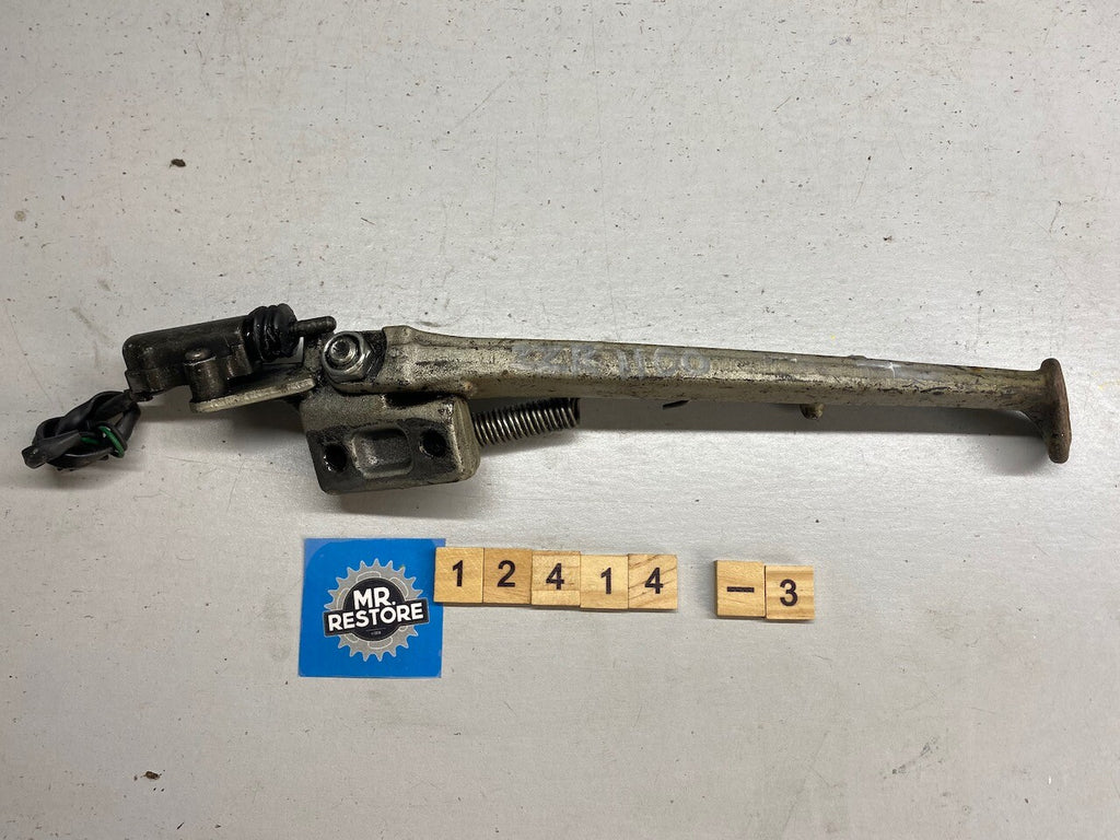 Kawasaki ZZR1100 ZX10 Side Stand Assy. Inc Bracket, Switch, Bolt & Nut (K31)