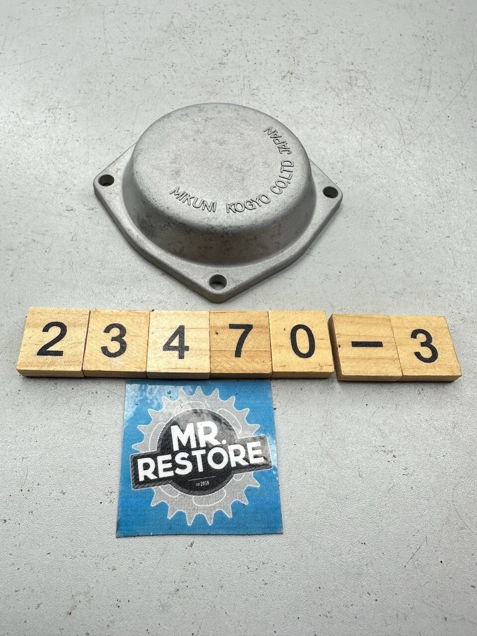 Suzuki GSX1100 ET EX '80-81' Mikuni Carburettor Lid Cover Top