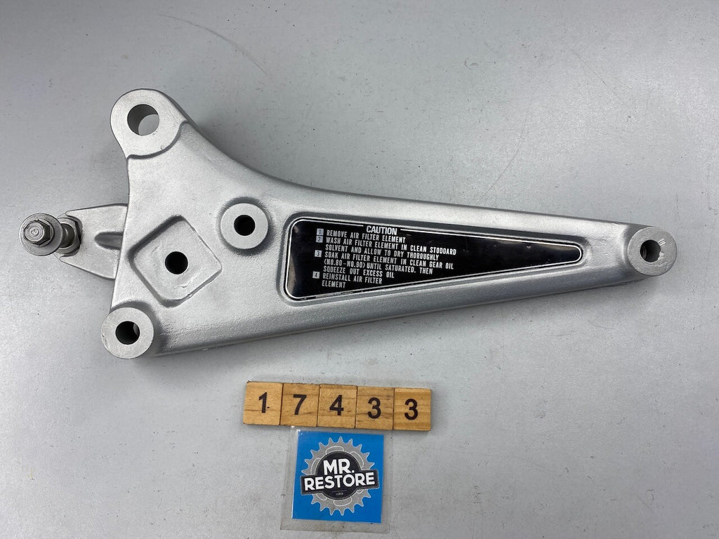 Honda CB250RS Left Hand Foot Rest Bracket - Vapour Blasted