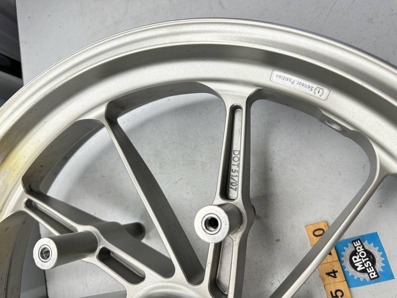 BMW 3,5x17 " HP Forged Front Wheel K1200S K1200R K1200R K1300S K1300R (repaired)