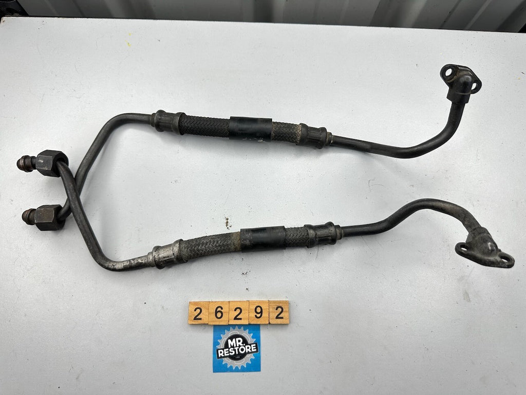 Yamaha XJ900 '83-90's' Oil Cooler Hose Line Pipes (Pair)