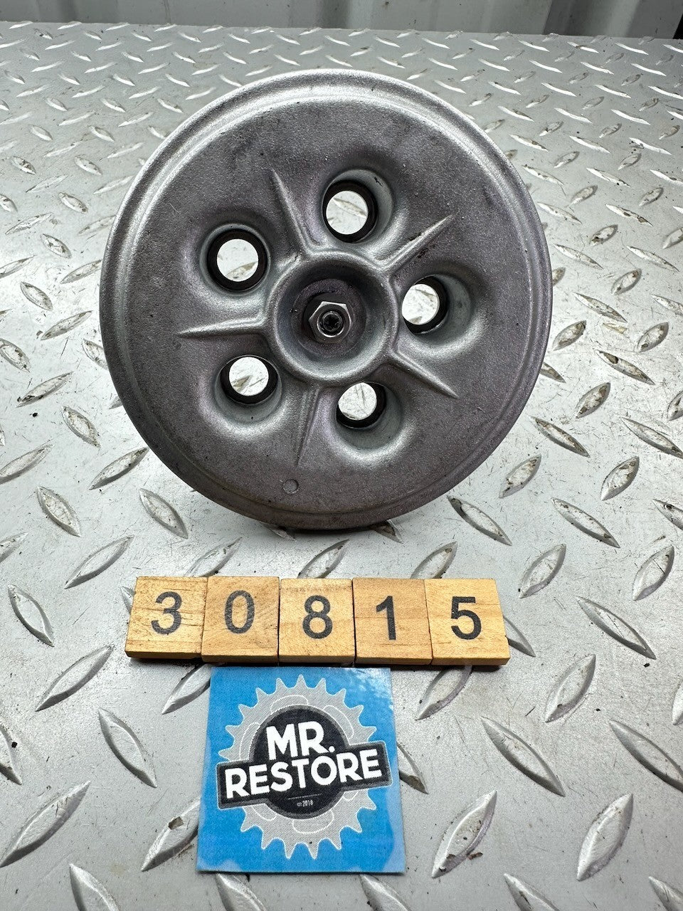Yamaha DT200R 1984 Clutch Pressure Plate & Push Rod 37F-16351