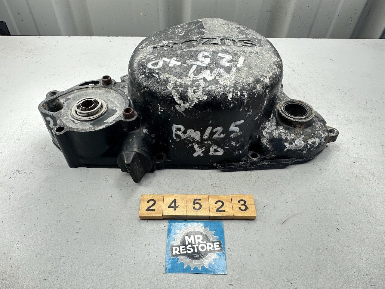 Suzuki RM125 '81-83' Engine Side Clutch Cover 11341-14100