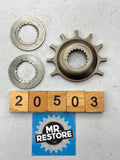 Honda CBR250RR MC22 CBR600 CB400 CB250 - Pulse Rotor & Spline Washers