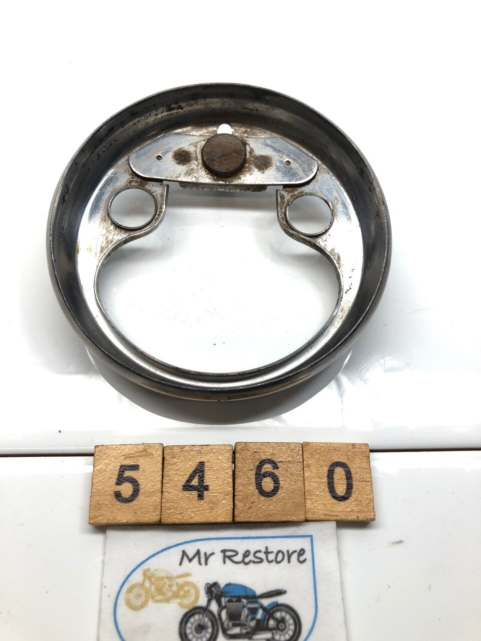 Honda Early CB 125 Chrome Speedo Tacho Tachometer Surround