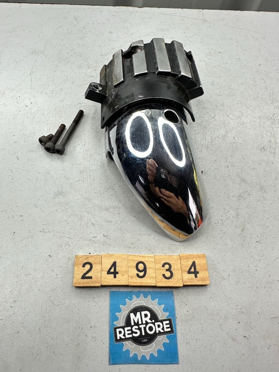 Yamaha V-Max 1200 VMX12 '85-03' Right Exhaust Protector Plate & Cover 1FK-1465T