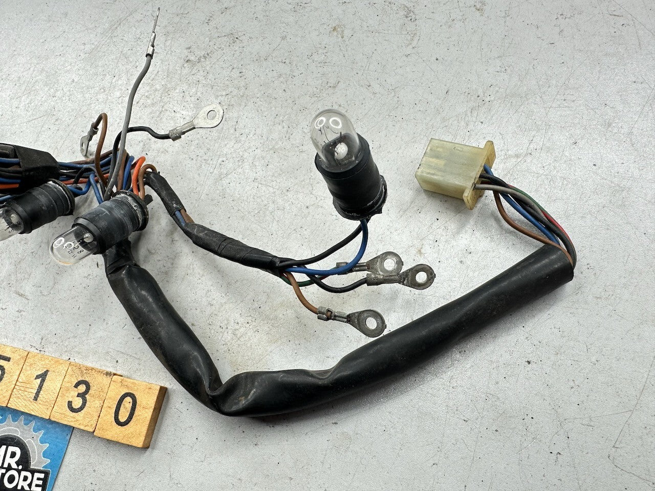 Yamaha RZ250 RZ350 Meters Dash Lights Harness & Screws