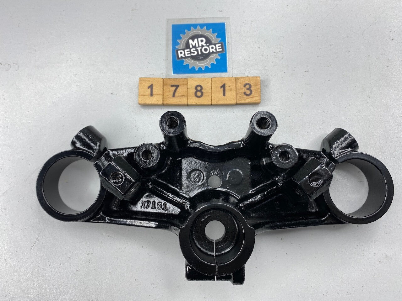 Suzuki RG500 RG400 Steering Stem Head 51311-20A00-291 - Repainted
