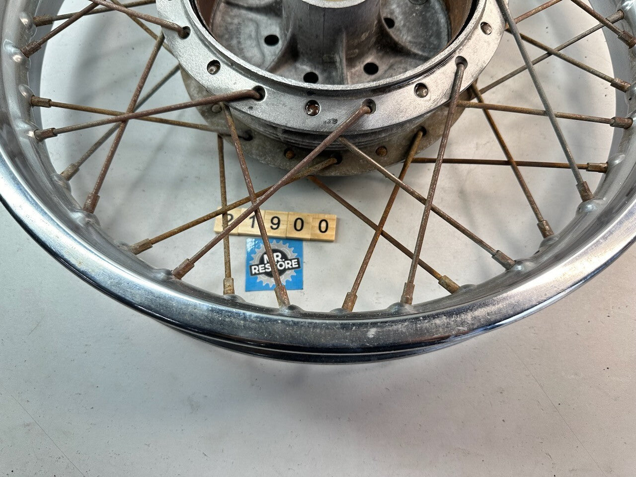 Kawasaki KH500 OEM Takasago 18" Rear Wheel