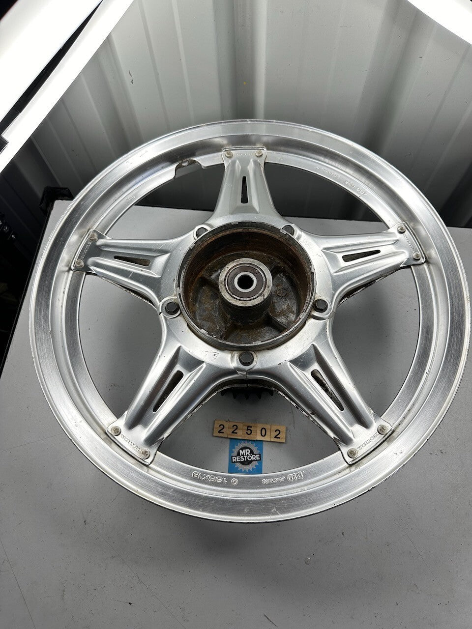Honda CB250N CB400N Super Dream Hawk Rear Comstar Wheel Rim 18  x 1.85 (Feb 80)
