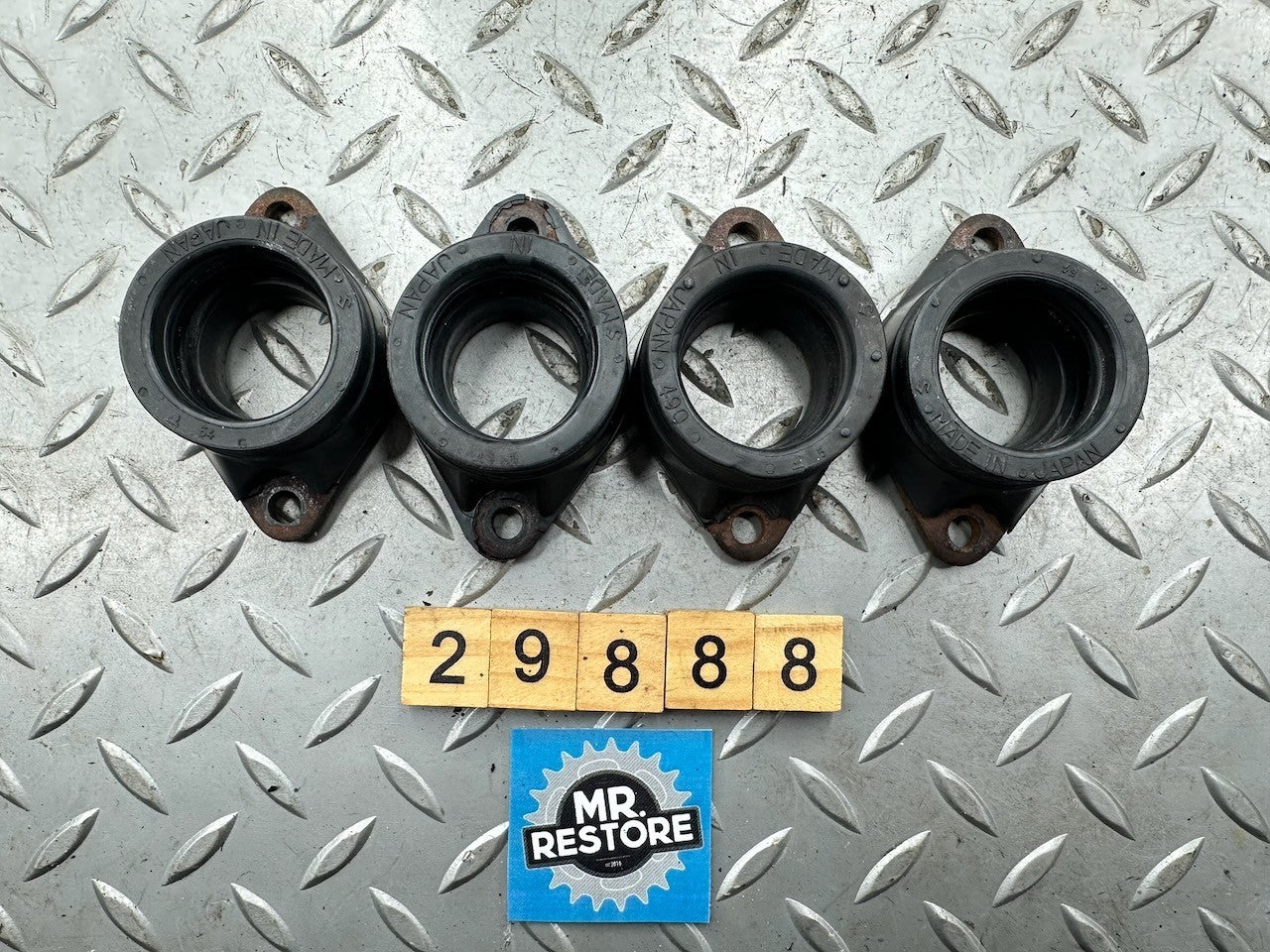 Suzuki GS1000 GS850 GS750 Carburettor Inlet Intake Pipe Rubber Set of 4