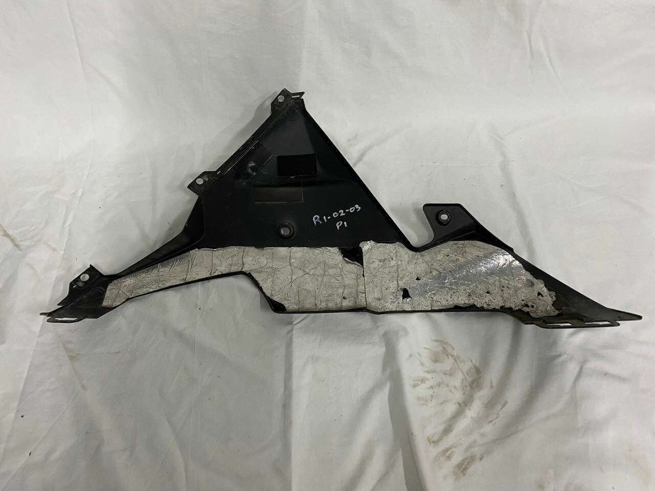 Yamaha R1 YZF 02-03 Cover Under Cowling 5PW-Y2809 - Matt Charcoal
