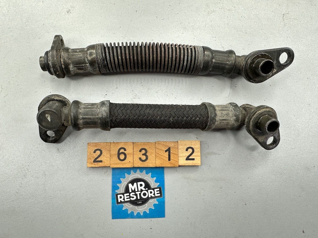 Honda CBX750 CB700 Nighthawk Pair of Oil Pipes