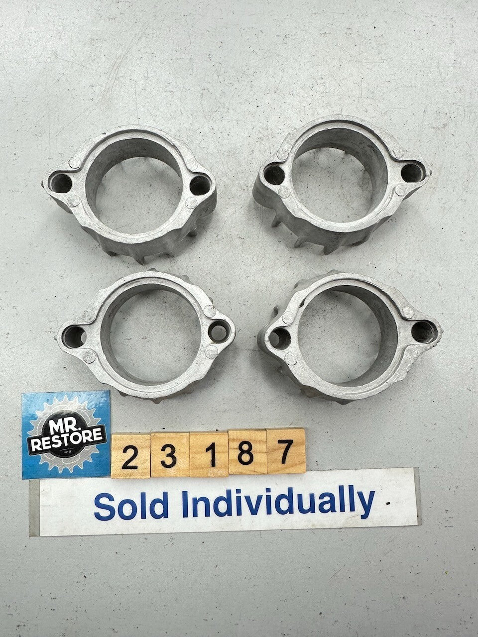 Honda CBX550 '82-83' CBX400 '82' OEM Alloy Exhaust Ring Nut Flange Joint Clamp