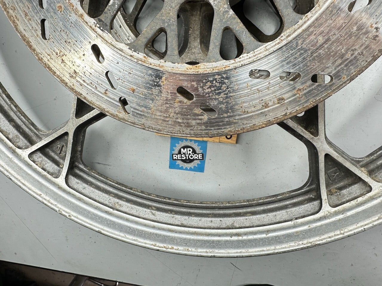 Suzuki GSX750 Front Wheel 19x1.85 (Dated May 82)