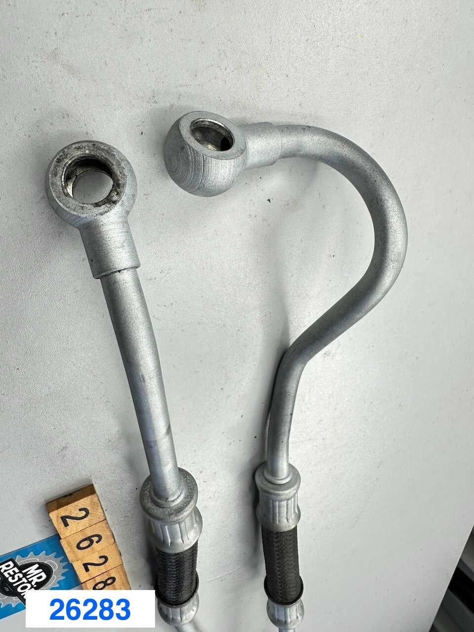 Yamaha FZR1000 '87-88' Oil Cooler Hose Line Pipes (Pair) 2GH-13464  2GH-13465