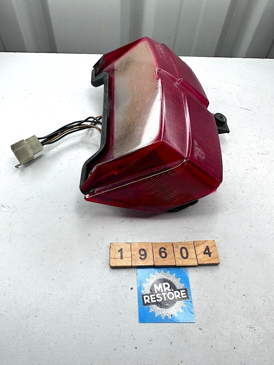 Yamaha FJ1200 FJ1100 Taillight & Bulb Holder Harness (tested) 47M-84710-60