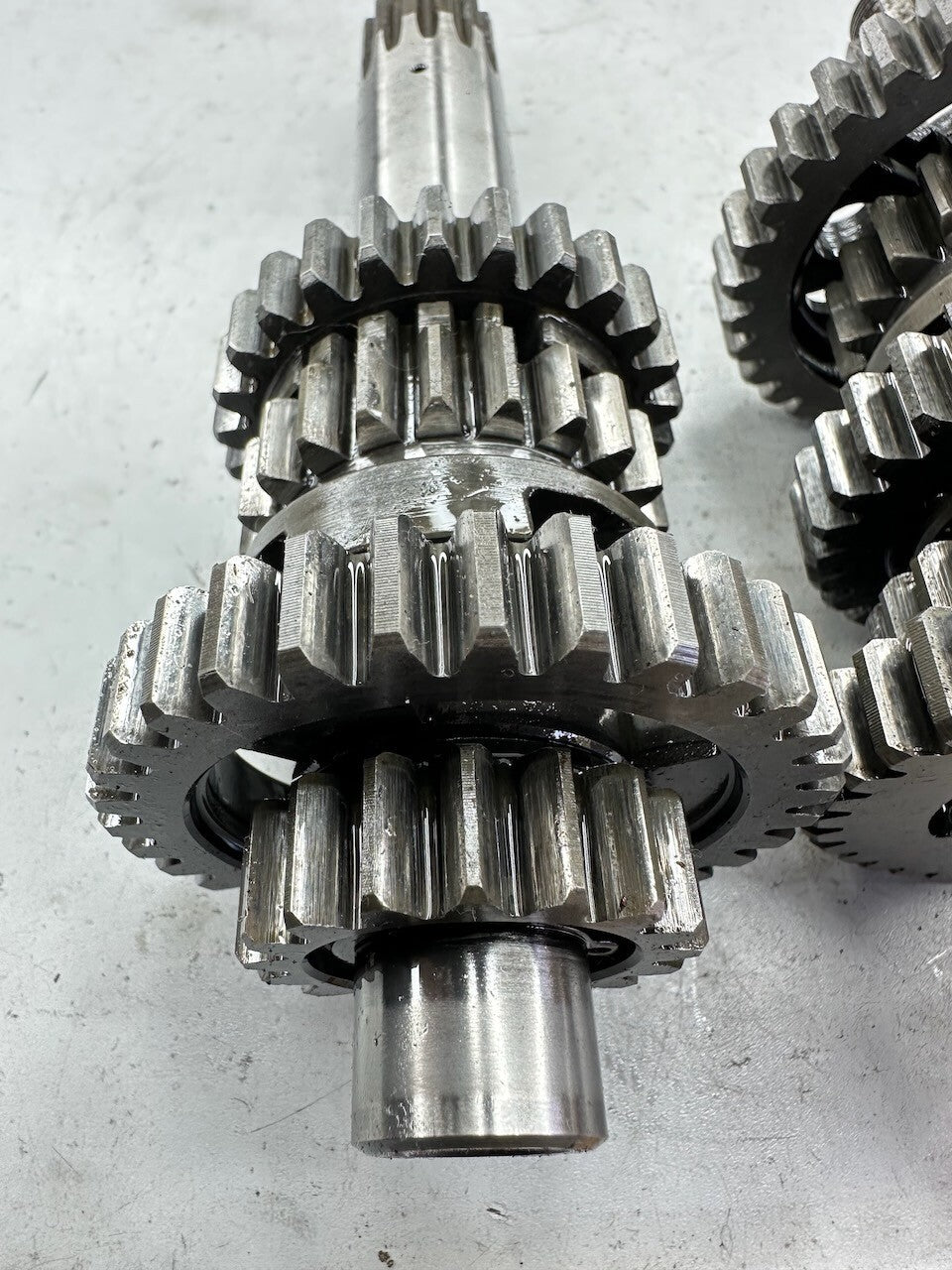 Yamaha TY250 A 1974 Transmission Gears & Shafts 434-17411  434-17421